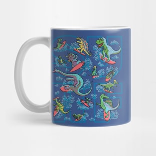 jurassic surfing Mug